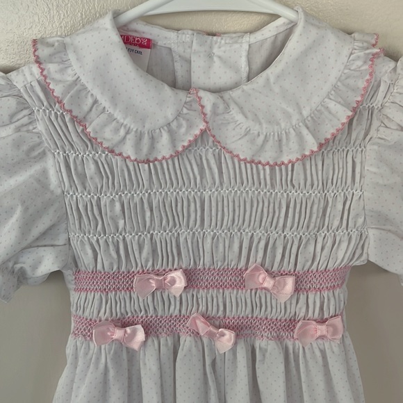 Polly Flinders smocked dress 6 - Picture 2 of 6